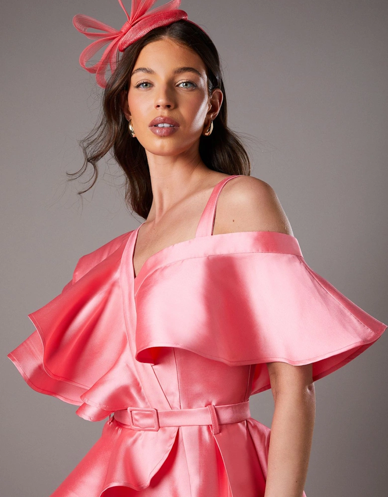 Lisa Tan Mesh Bow Pillbox Fascinator