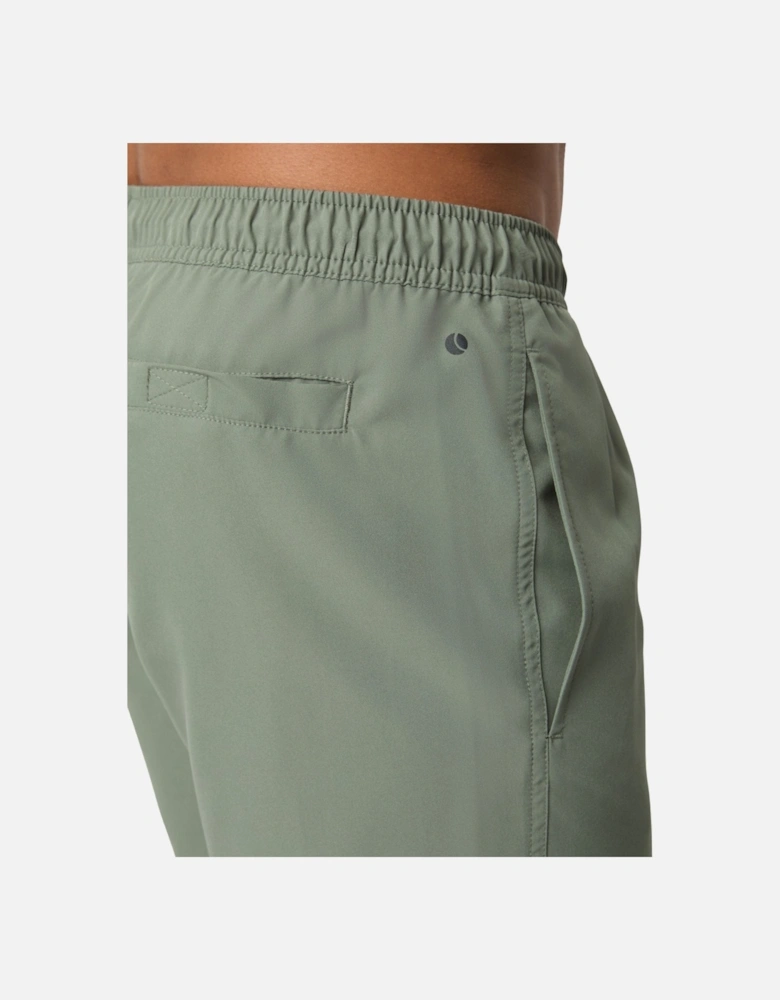 Borg Logo Swim Shorts, Agave Green