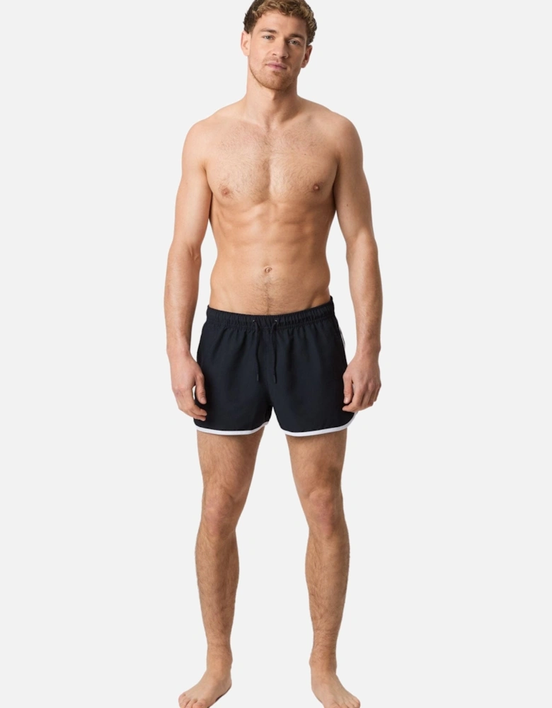 Borg Retro Swim Shorts, Nightsky