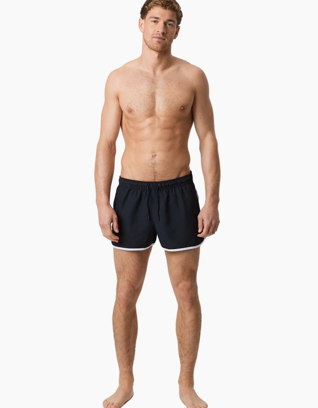 Bjorn Borg Men's Black Borg Retro Swim Shorts, Nightsky - : 33/32/32 M