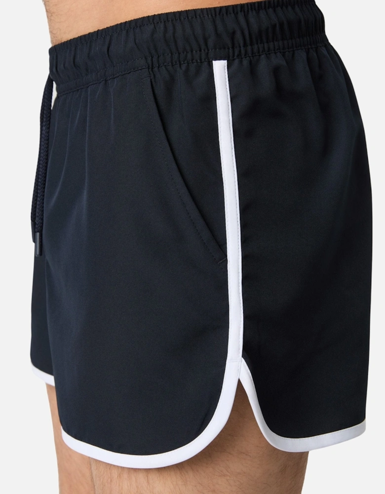 Borg Retro Swim Shorts, Nightsky