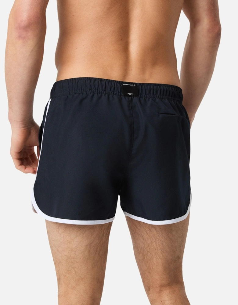 Borg Retro Swim Shorts, Nightsky