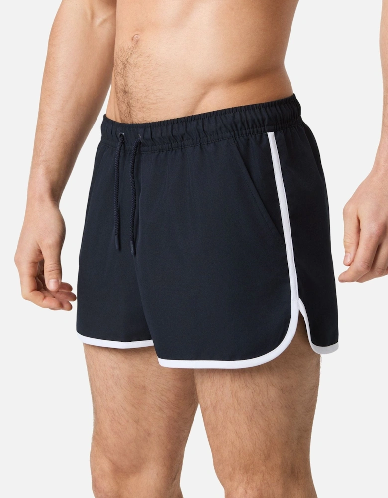 Borg Retro Swim Shorts, Nightsky