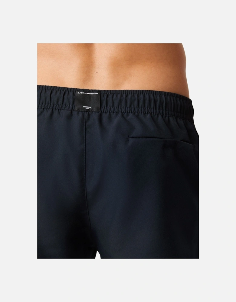 Borg Retro Swim Shorts, Nightsky
