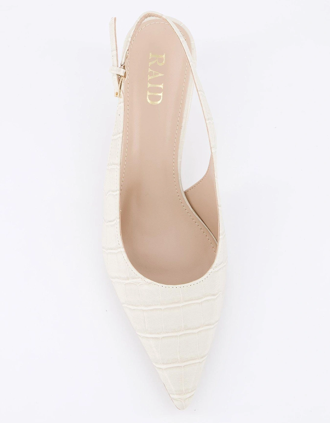 Ravish Shoes - Beige Croc