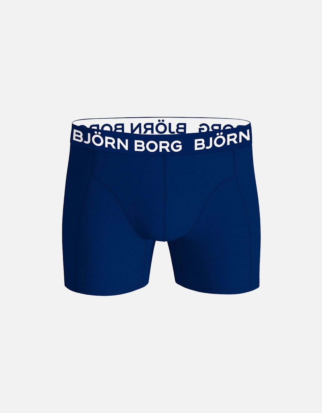 2-Pack Fern Leaf Bamboo Boxer Briefs, Blue