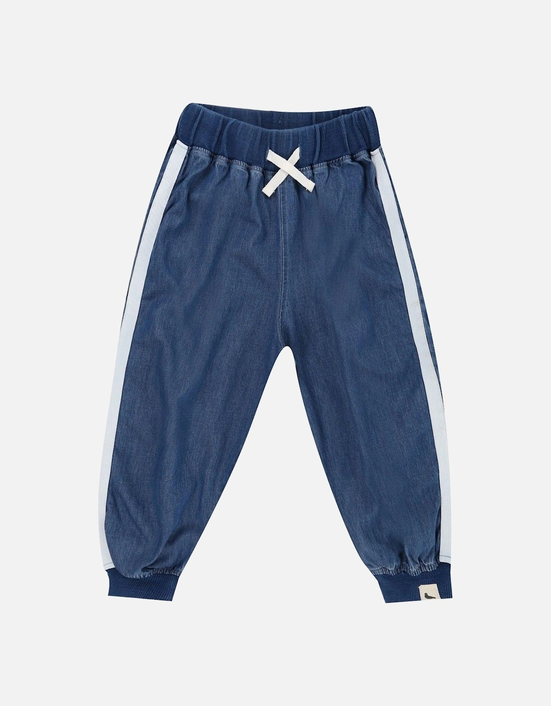 Kids Denim Joggers - Blue, 2 of 1