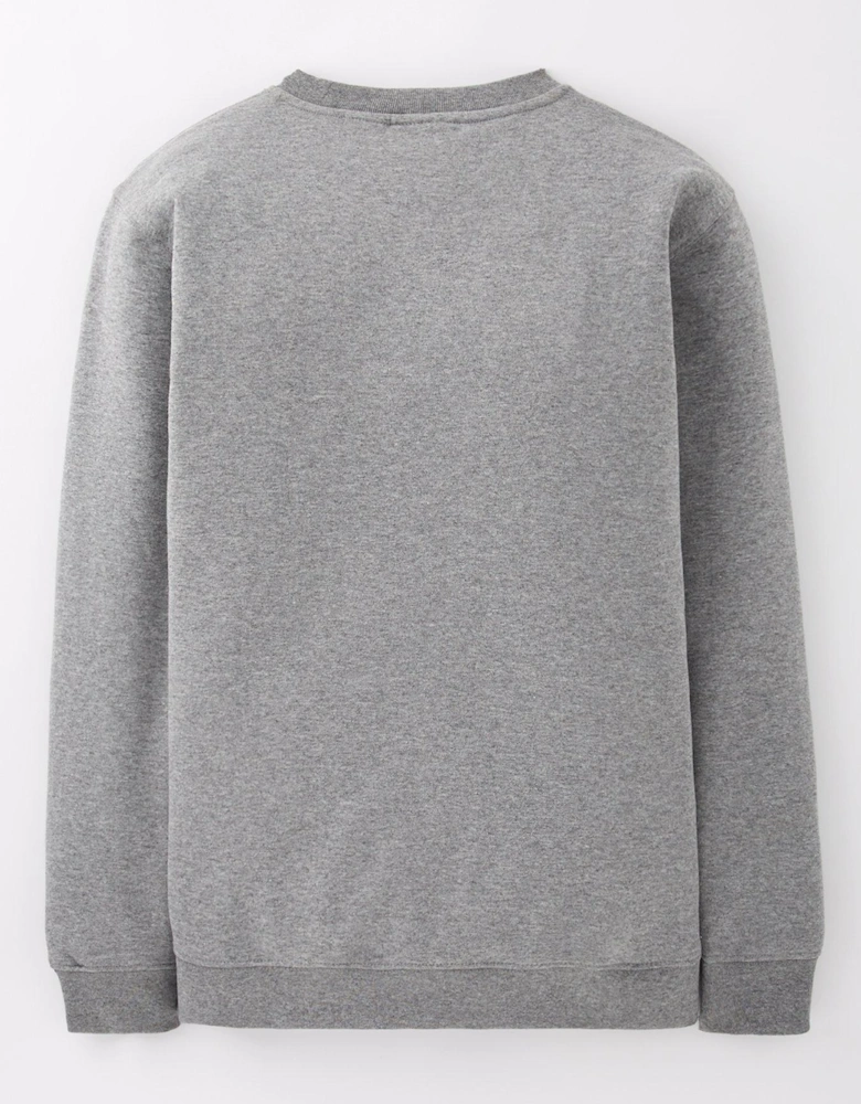 Kid's Copout Loose Crew Sweatshirt - Grey