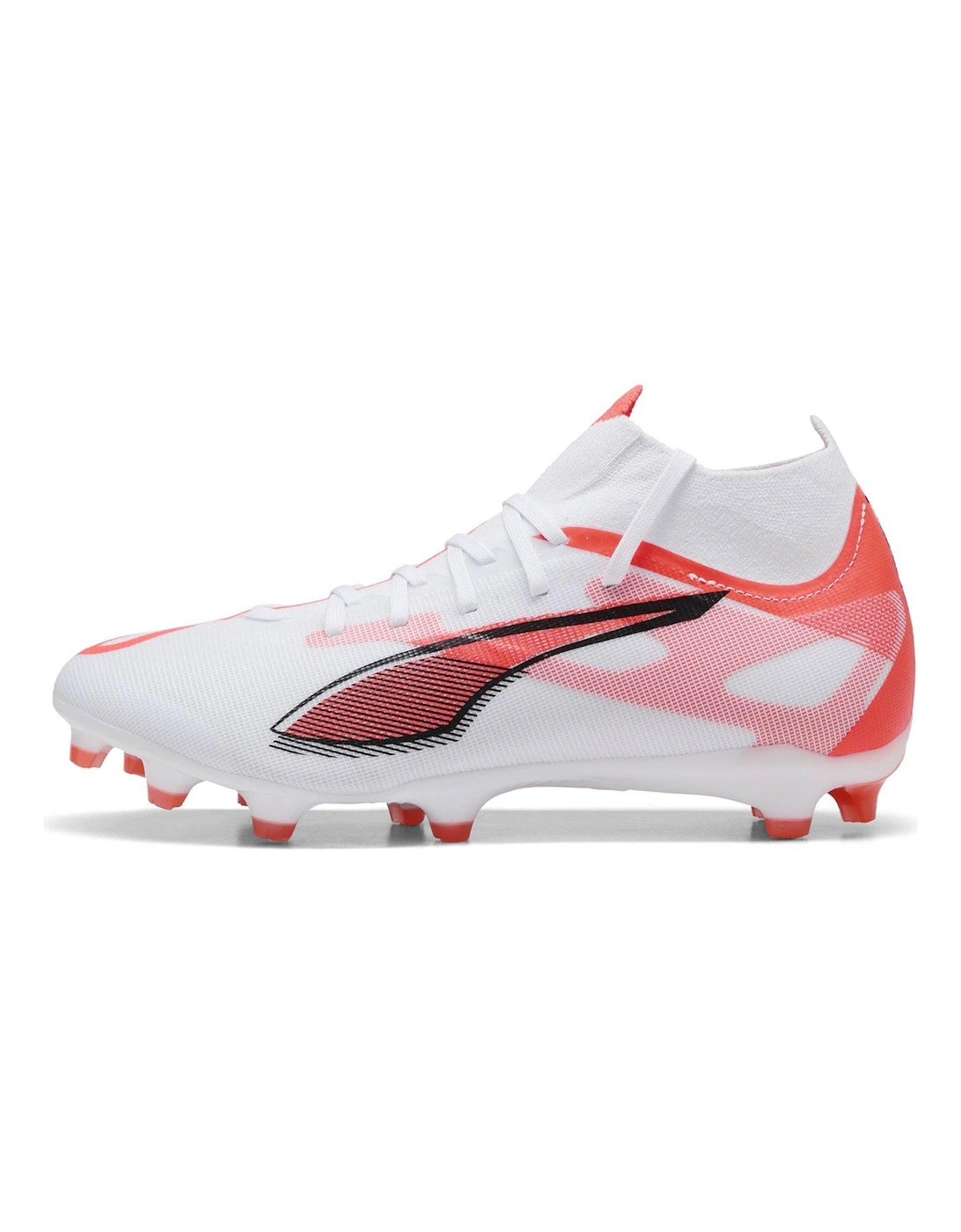Womens Ultra 5 Match Laceless Firm Ground Football Boots - White, 2 of 1