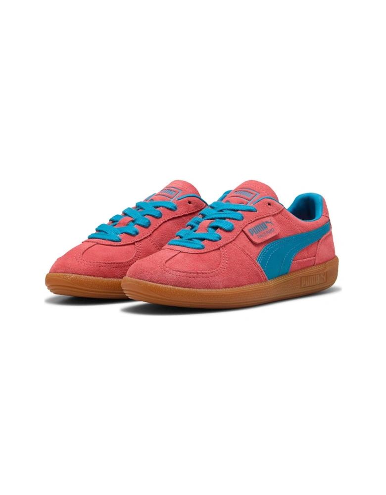 Women's Palermo-Peach Trainers  - Orange