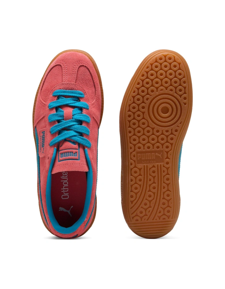Women's Palermo-Peach Trainers  - Orange