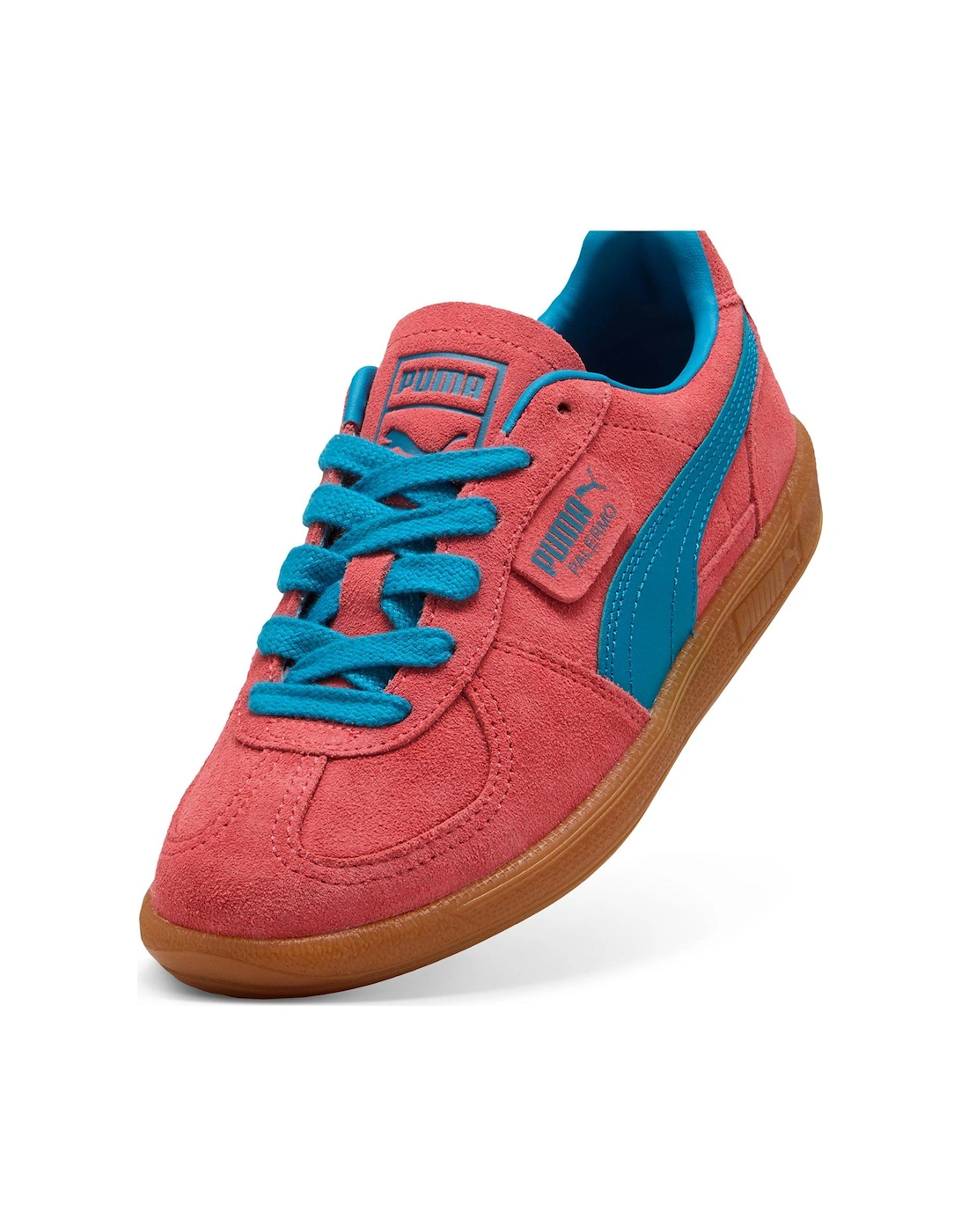 Women's Palermo-Peach Trainers  - Orange