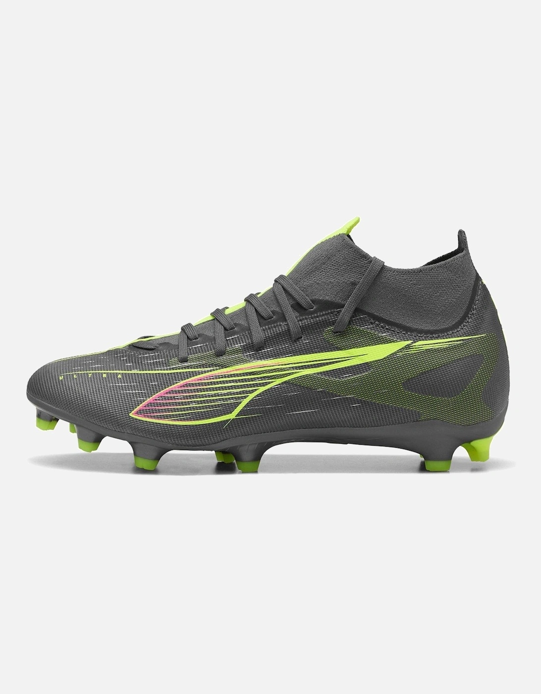 Womens Ultra 5 Match Laceless Firm Ground Football Boots - Yellow, 2 of 1