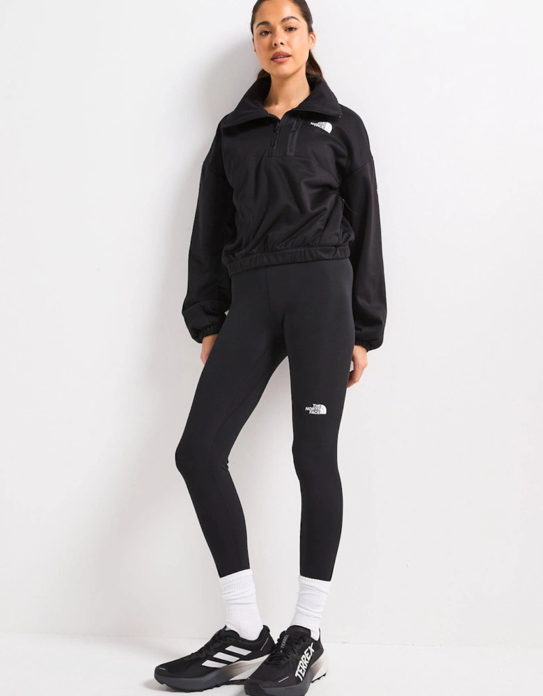 Women's Mountain Athletic 1/4 Zip Fleece - Black