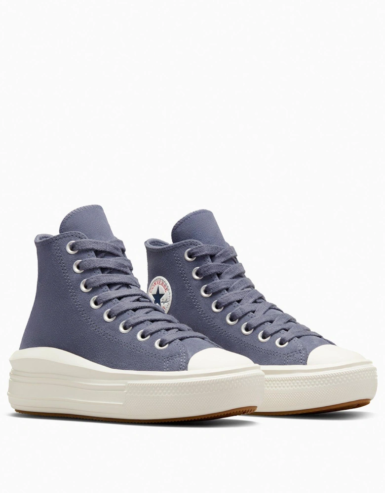 Junior Lux Sport Chuck Taylor All Star Move Trainers - Purple
