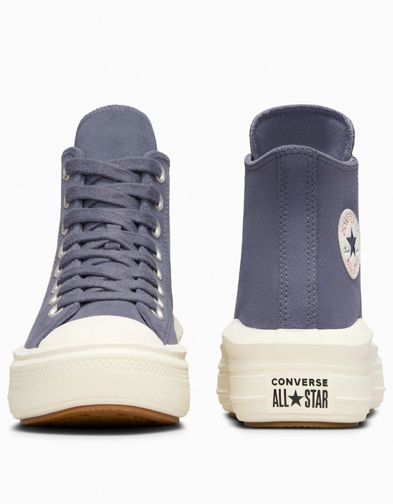 Junior Lux Sport Chuck Taylor All Star Move Trainers - Purple