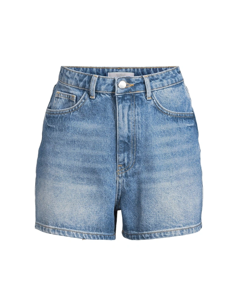 Bermuda Denim Shorts - Blue