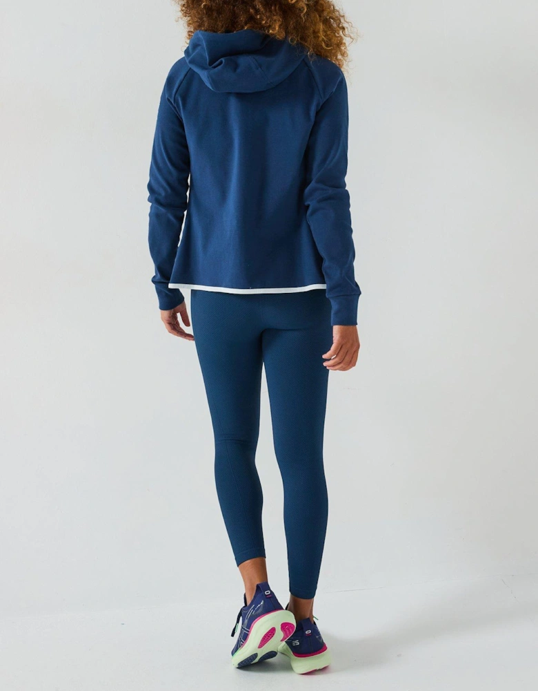 Womens Training Chill Zip Hoodie - Blue