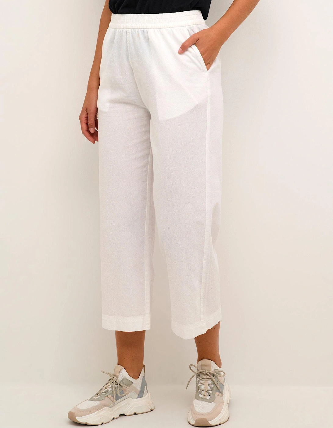 Naya Trousers - White, 2 of 1