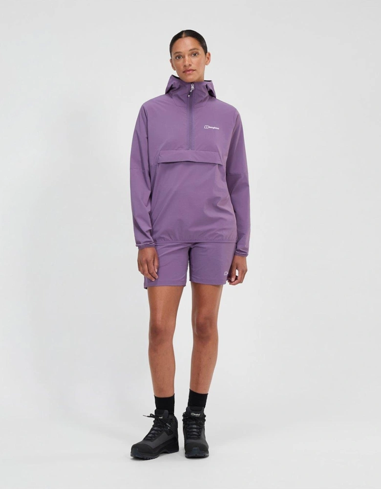 Womens Wandermoor Wind Smock - Purple