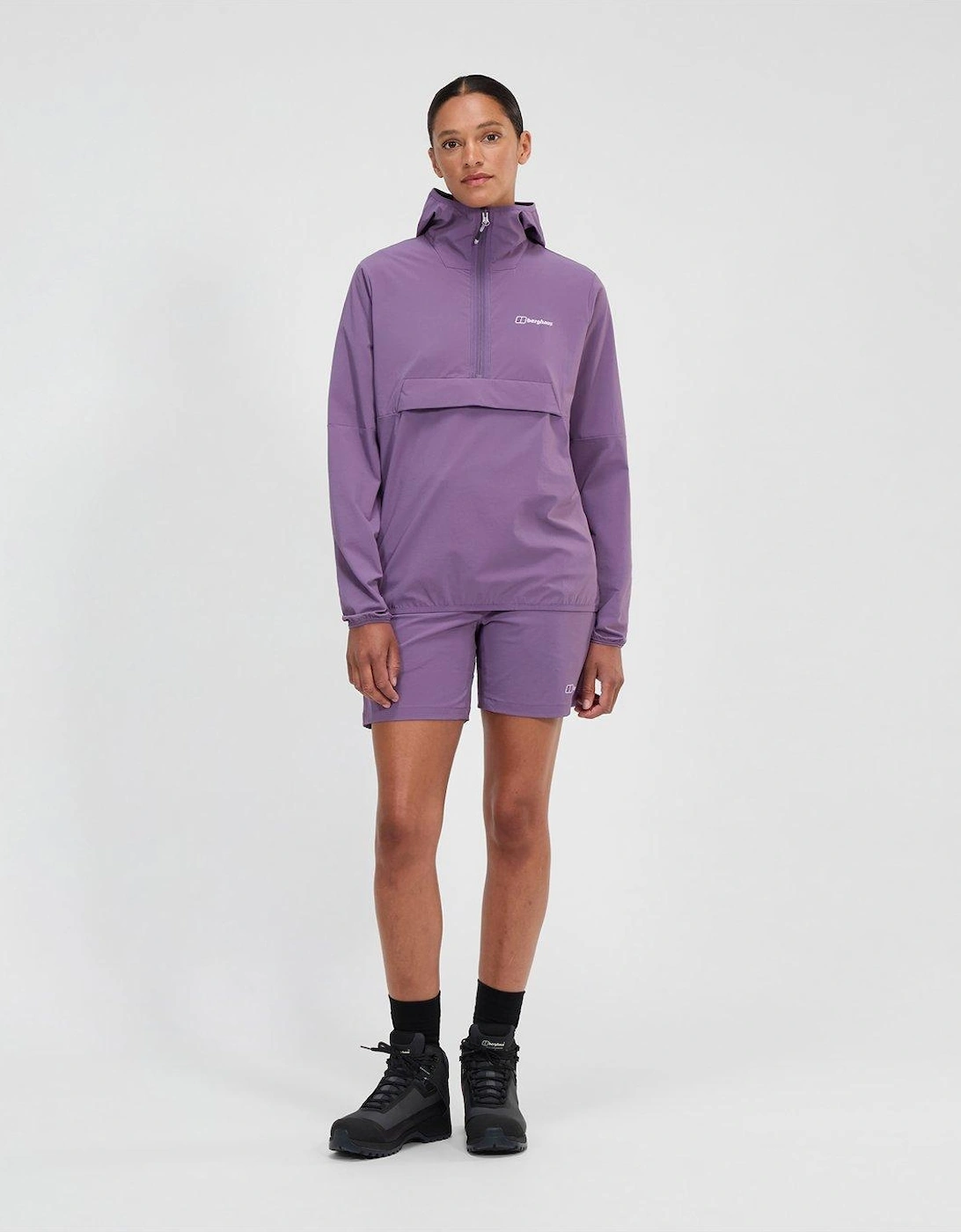 Womens Wandermoor Wind Smock - Purple