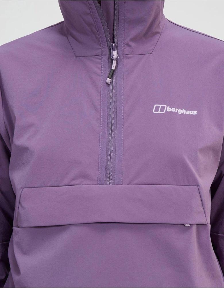 Womens Wandermoor Wind Smock - Purple