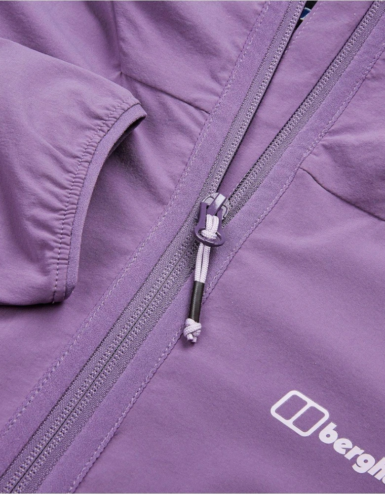 Womens Wandermoor Wind Smock - Purple