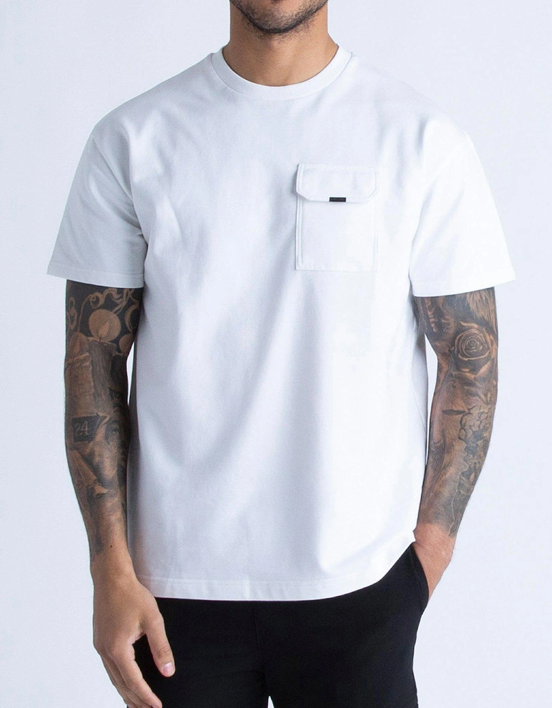 Dragger Relaxed Fit Short Sleeve T-shirt - White, 2 of 1
