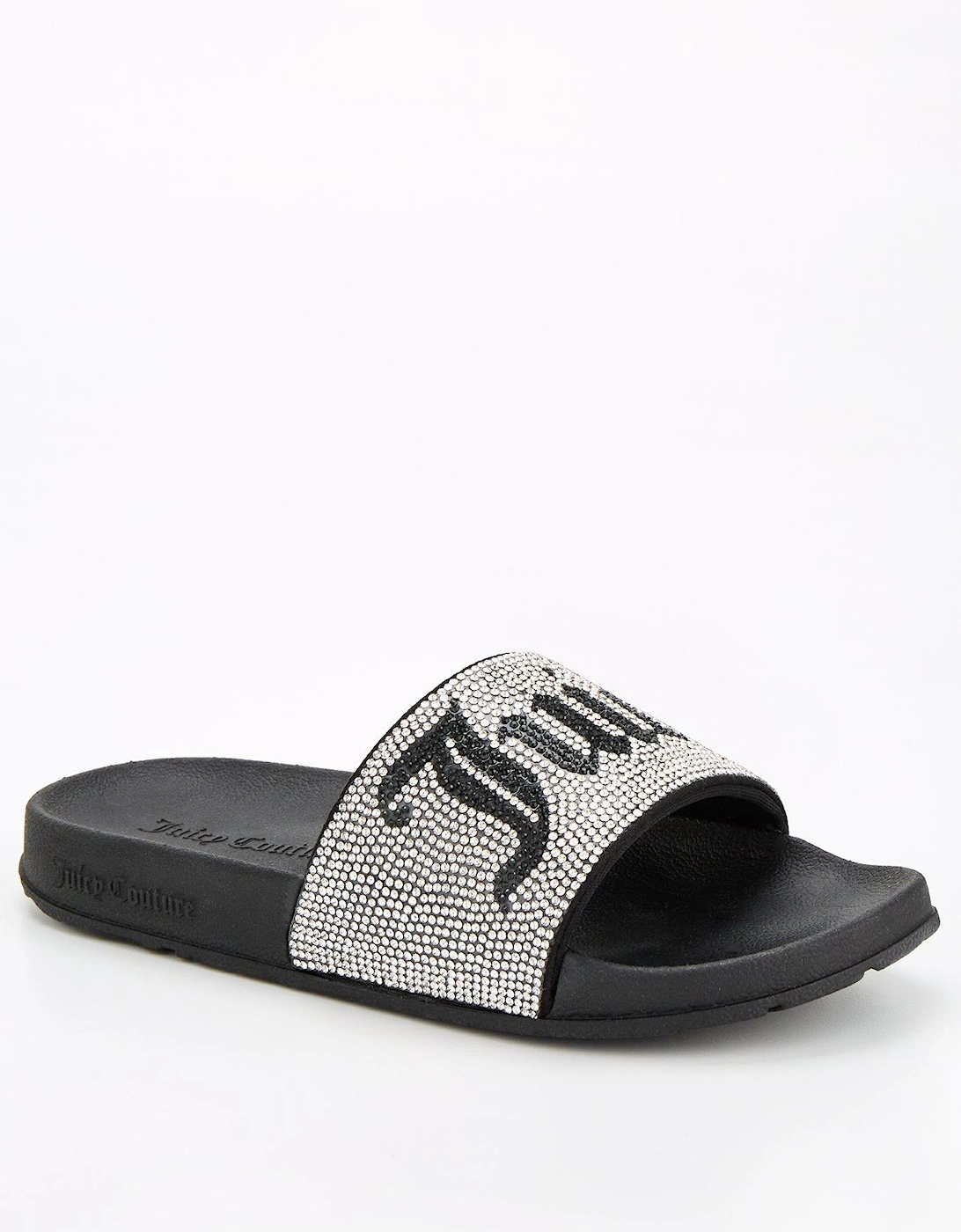 Donna Diamante Slide - Black, 7 of 6