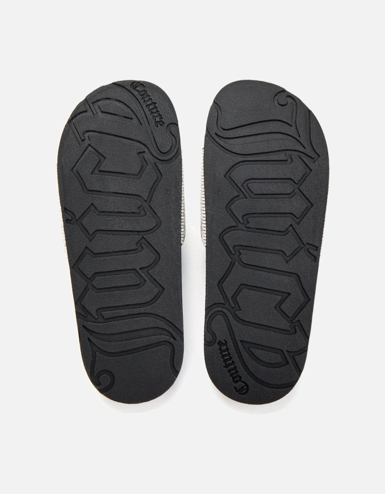 Donna Diamante Slide - Black
