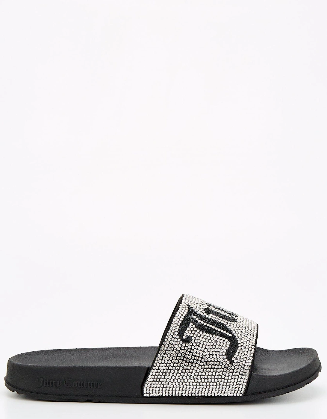 Donna Diamante Slide - Black