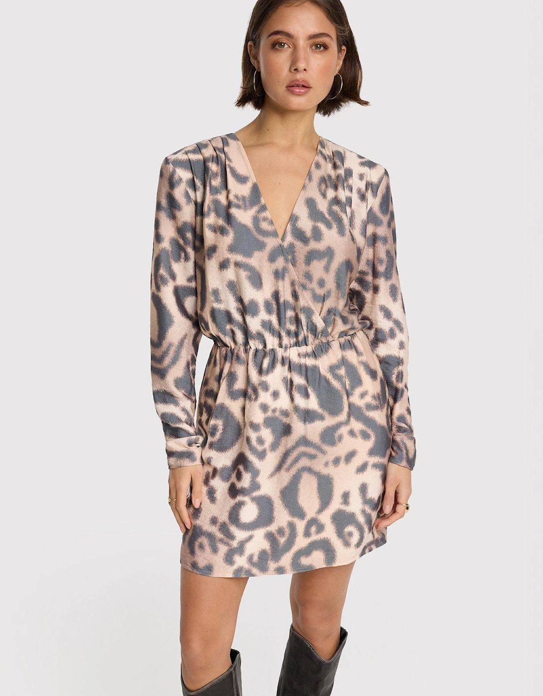 Jaguar Fake Wrap Dress, 2 of 1