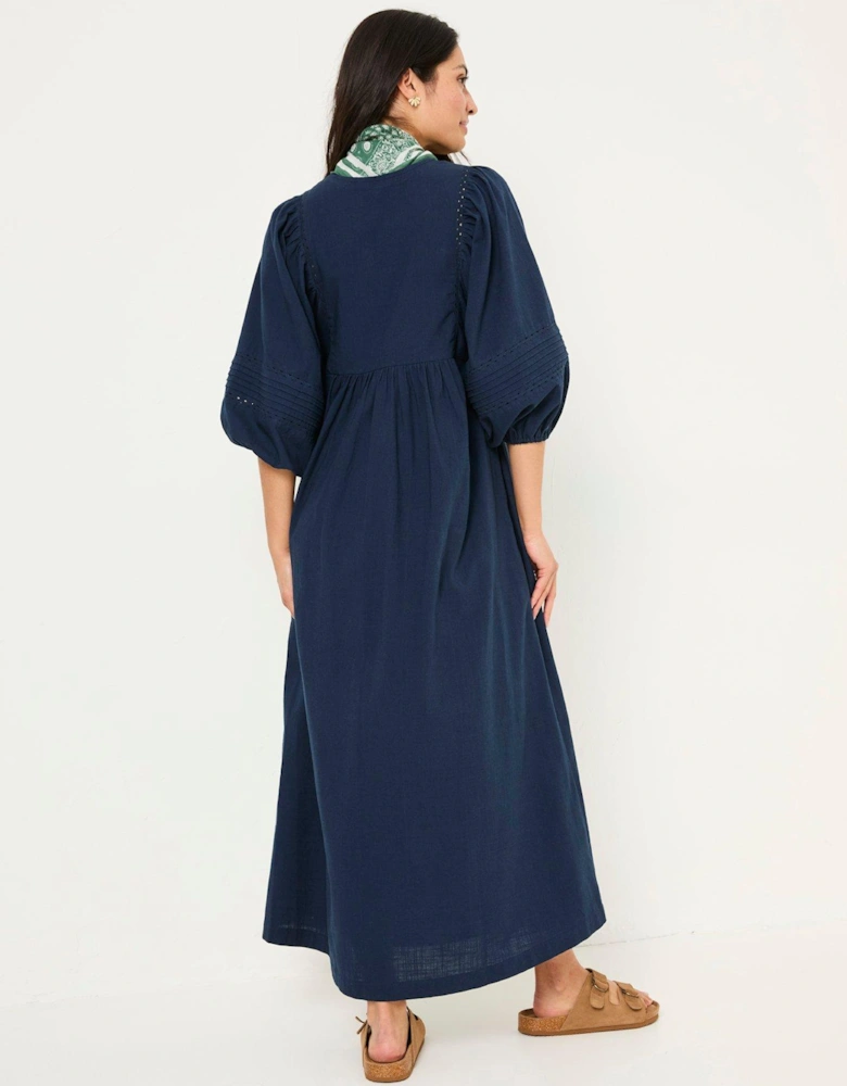 Jess Midi Dress - Navy