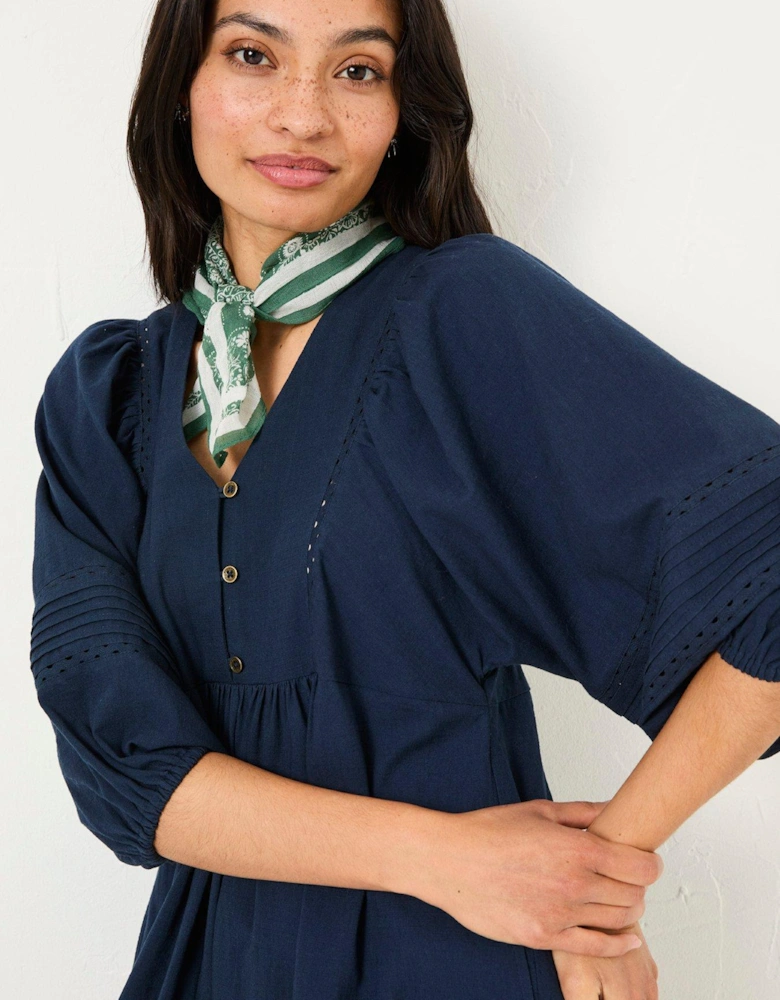 Jess Midi Dress - Navy