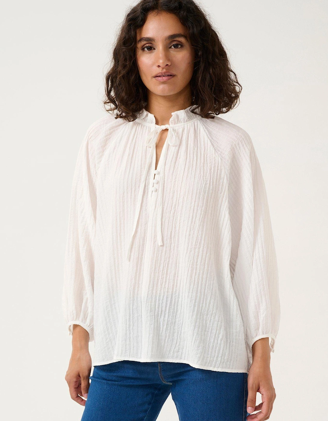 Lianna Blouse - White, 2 of 1