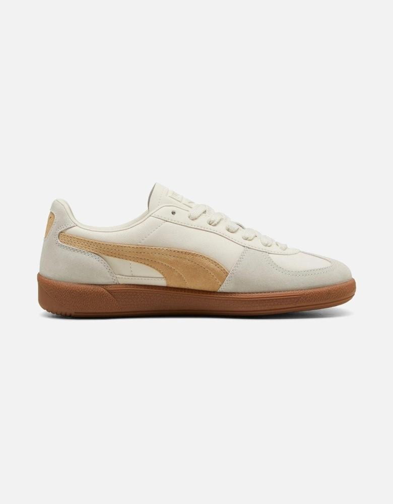Unisex Palermo Leather Trainers - Grey