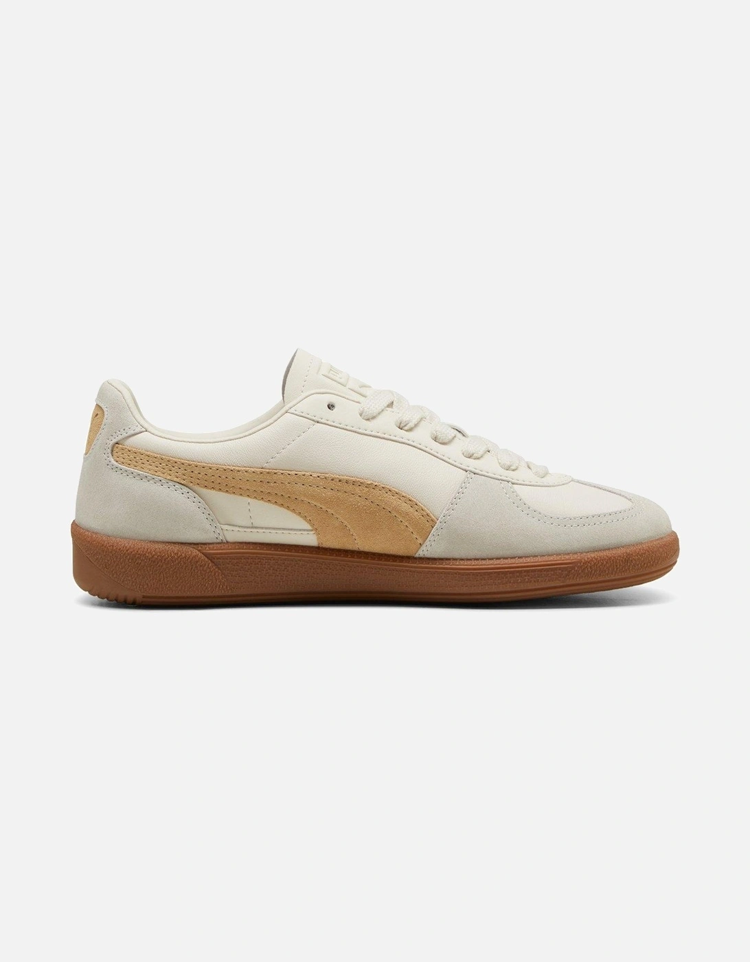Unisex Palermo Leather Trainers - Grey