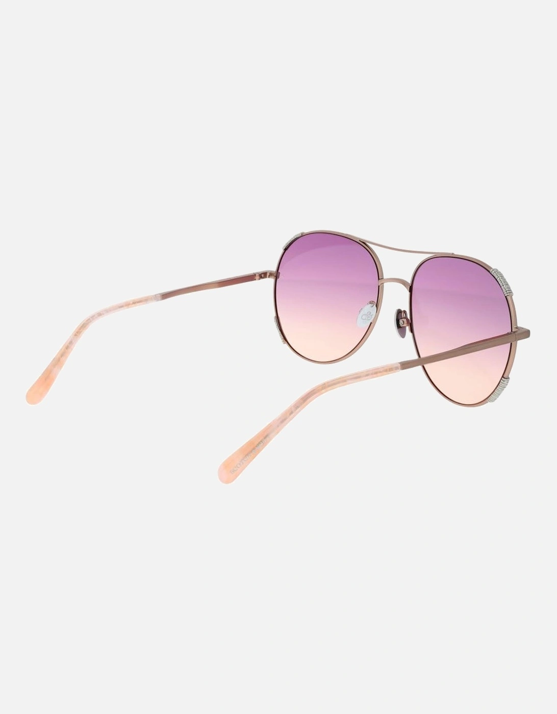 Aviator Gradient Lens Acetate Sunglasses Women - Pink