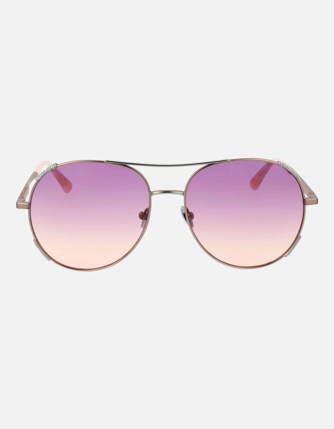 Aviator Gradient Lens Acetate Sunglasses Women - Pink