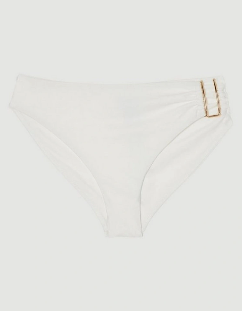 Bikini Bottoms With Gold Trim