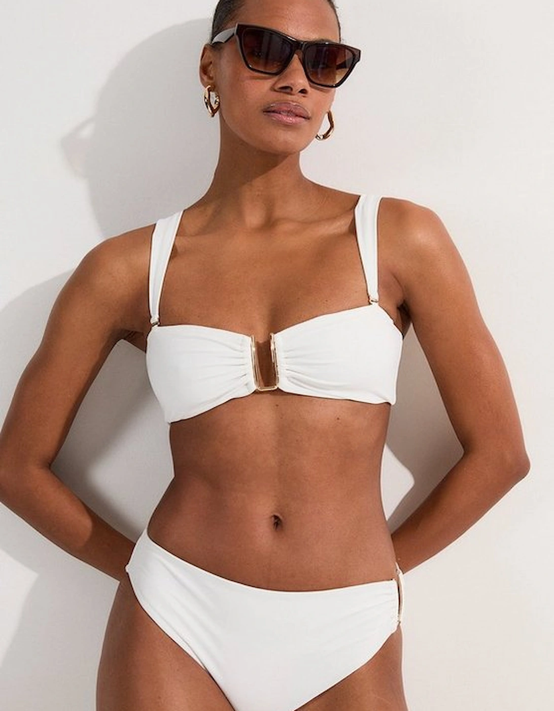 Bikini Bottoms With Gold Trim, 5 of 4