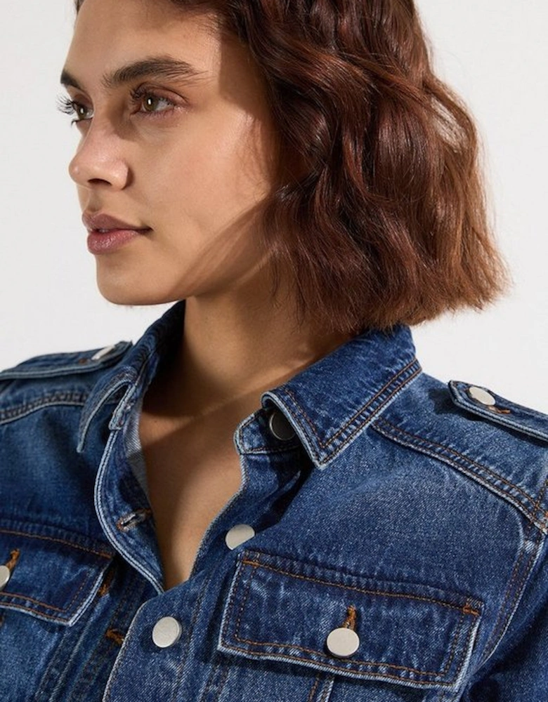 Denim Boiler Jumpsuit