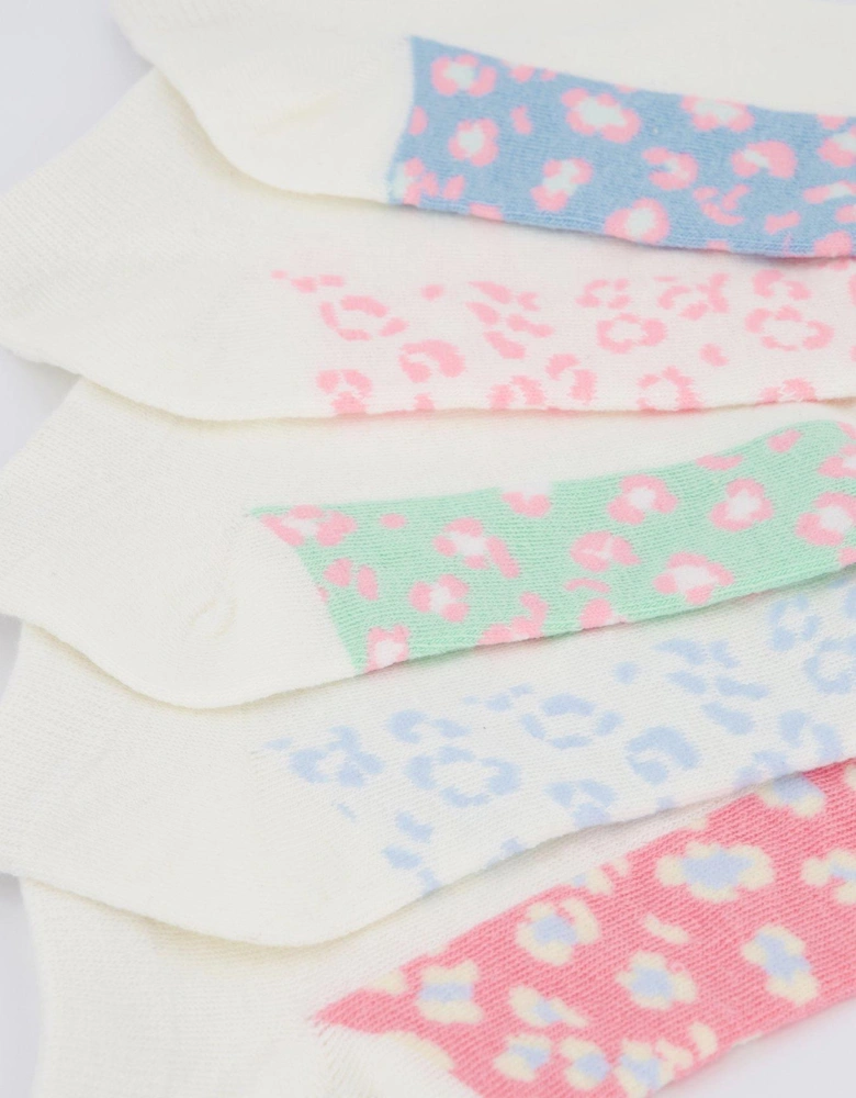 5pk Printed Pastel Animal Trainer Liners