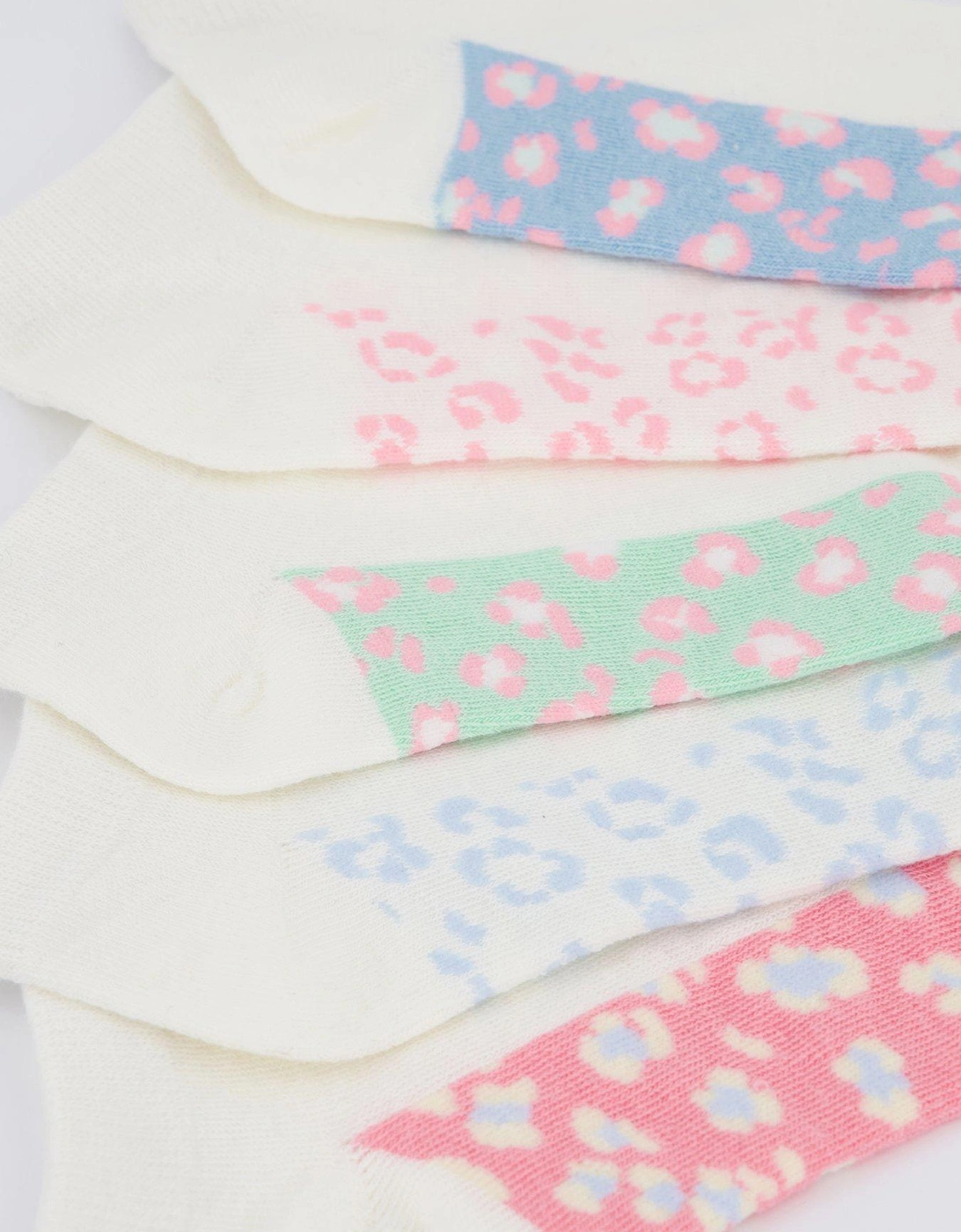5pk Printed Pastel Animal Trainer Liners
