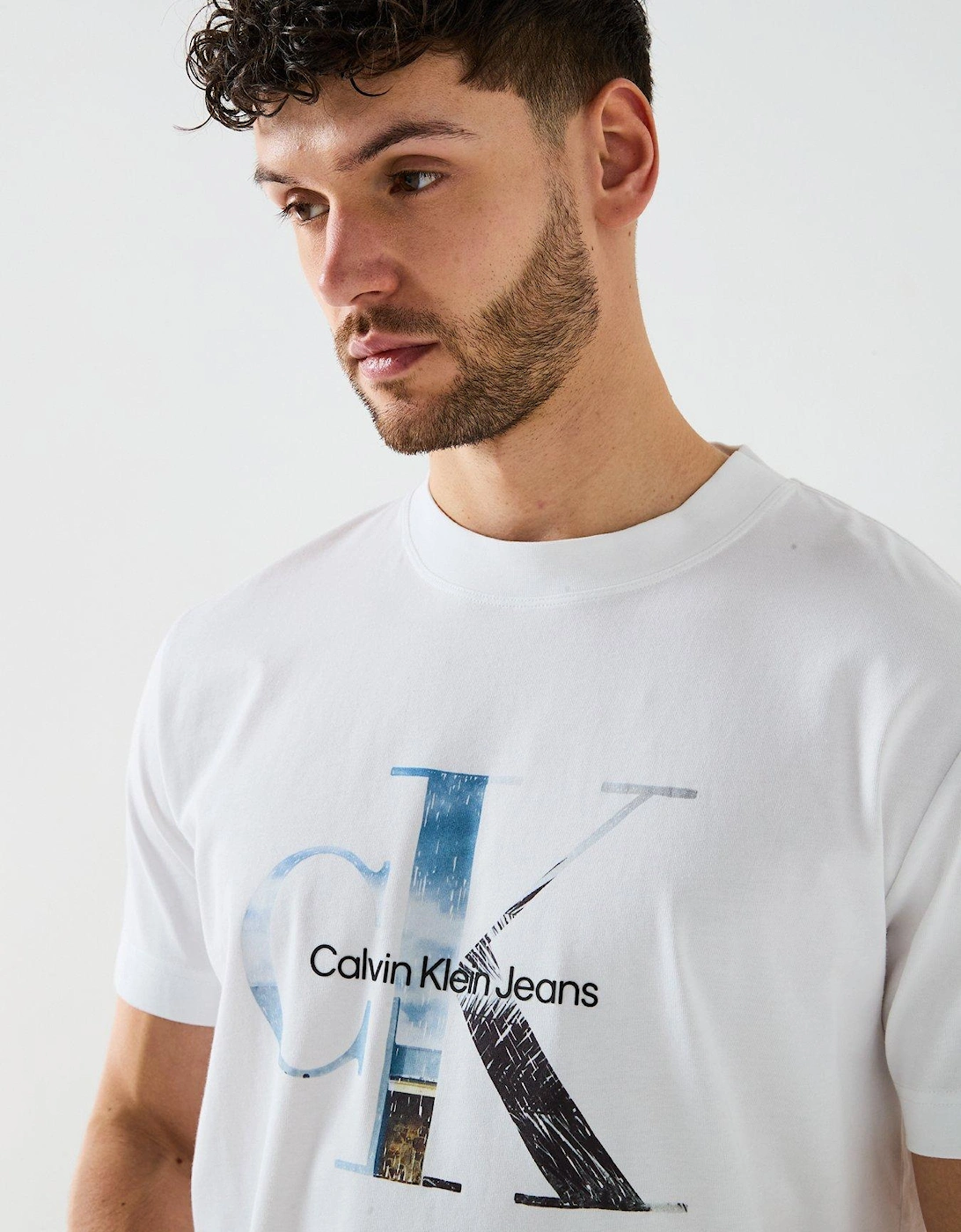 Photo Monogram T-Shirt - White