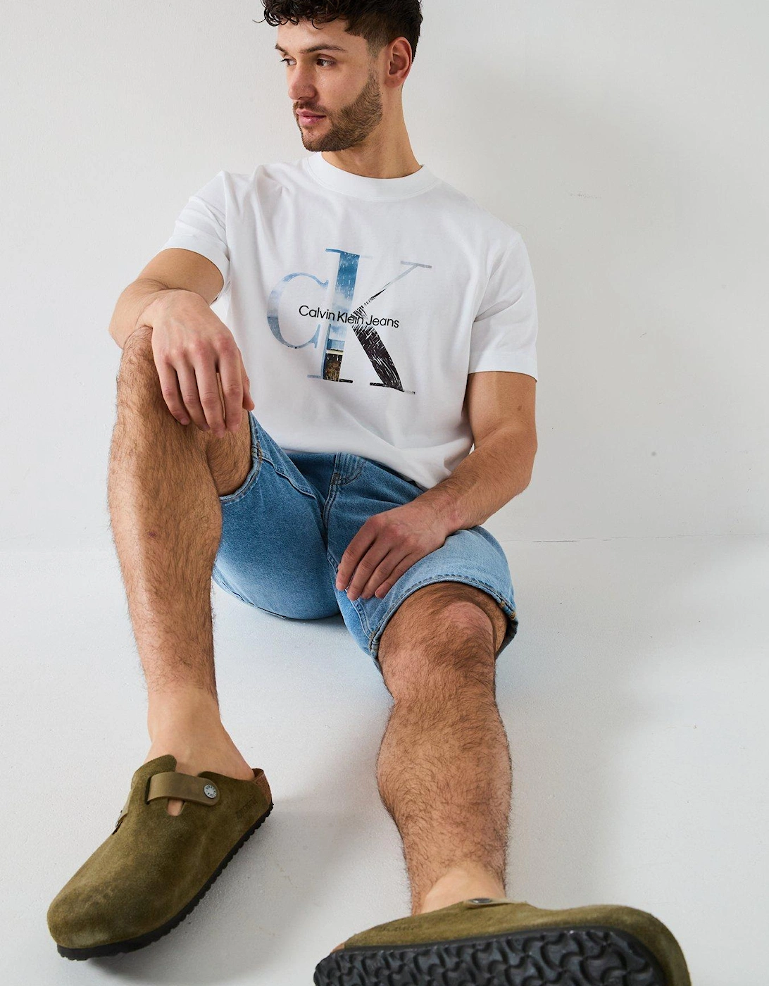 Photo Monogram T-Shirt - White