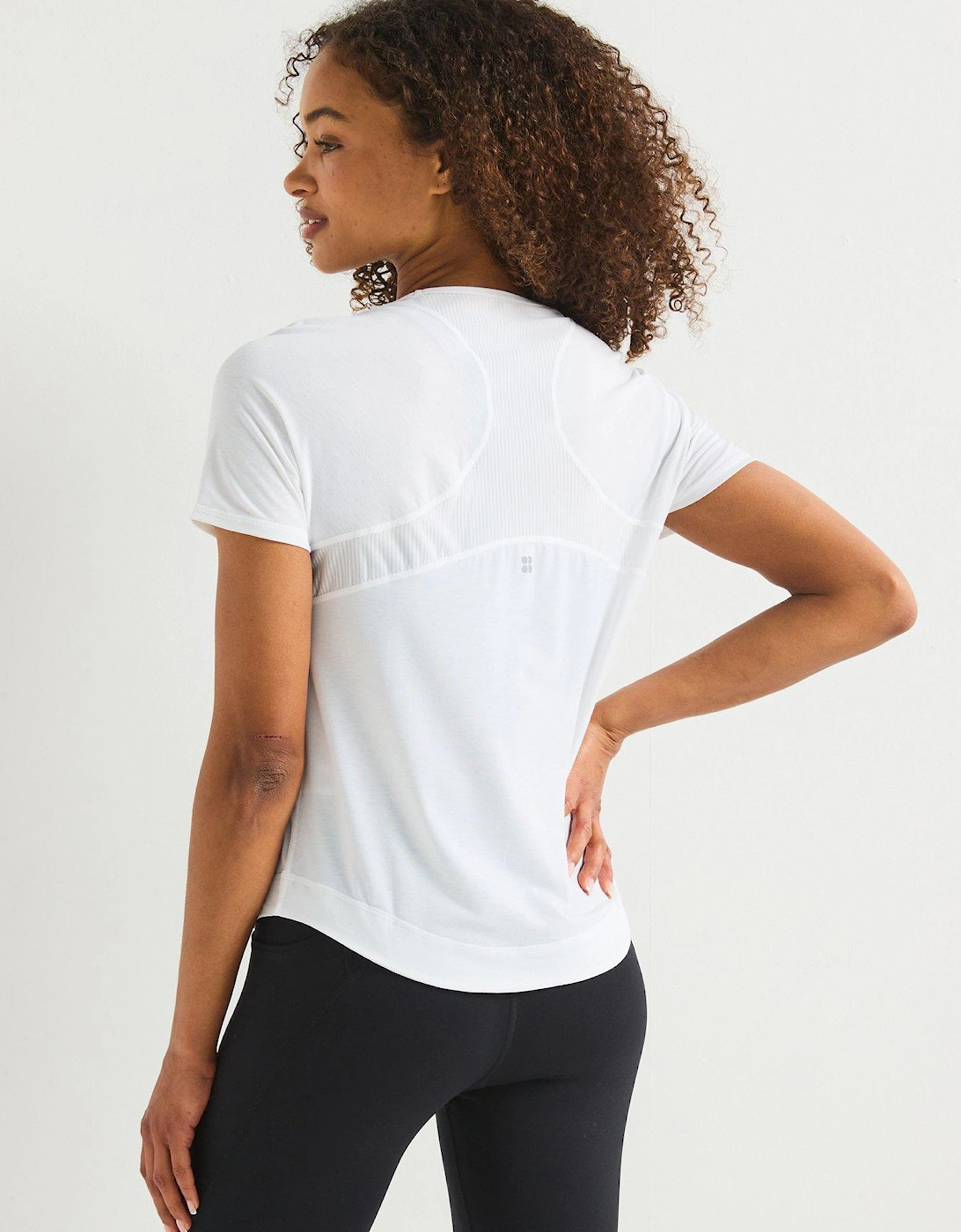 Womens Training Breathe Easy Short Sleeve Top - White