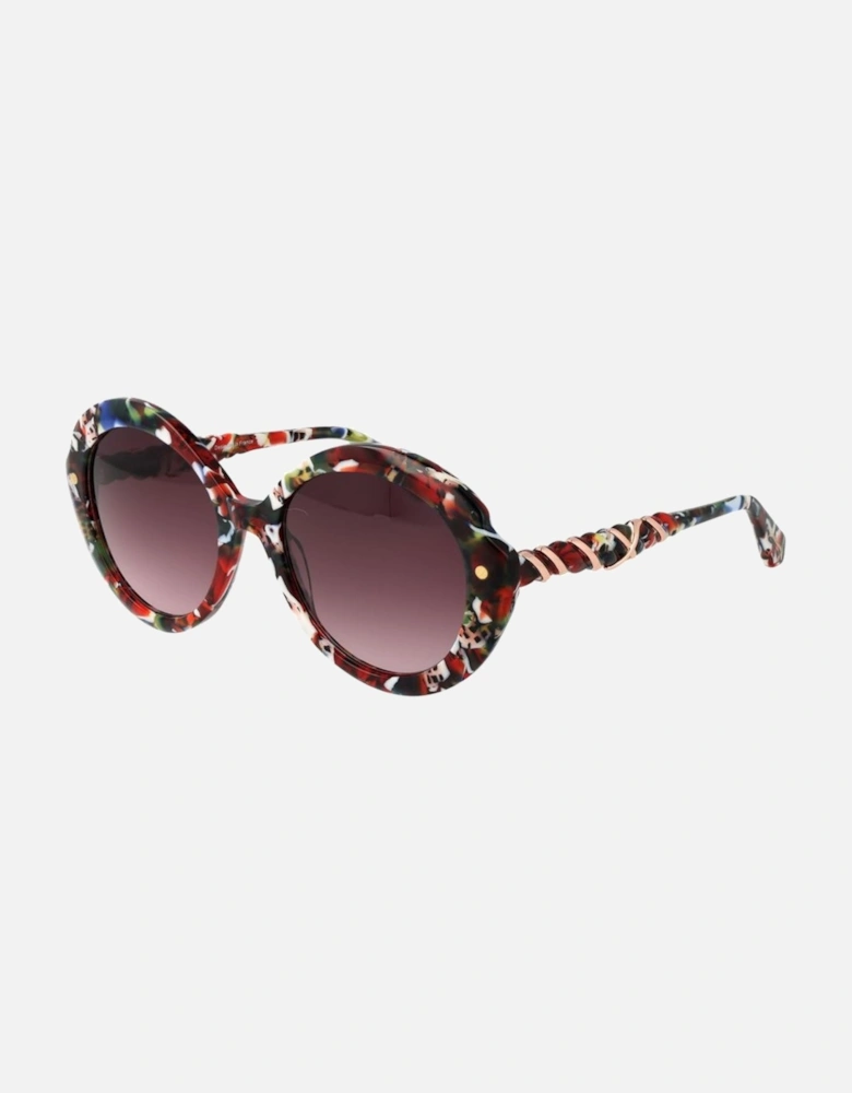 Gradient Round Acetate Sunglasses Women - Multicolor