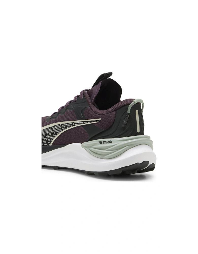 Womens Trail Running Electrify Nitro 3 Trainers - Purple