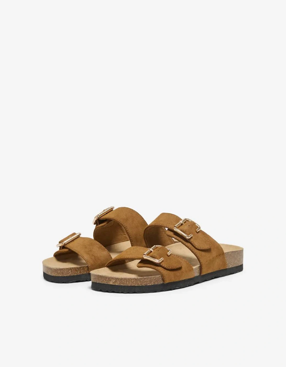 Women's Maxi 13 Strap Buckle Sandal Cognac, 5 of 4